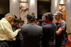 Kulkarniji with his employees with disabilities